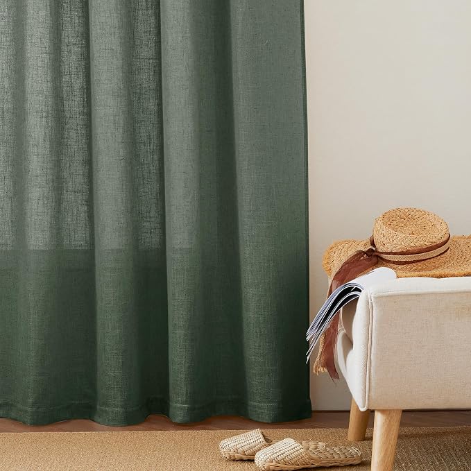 RYB HOME Linen Blended Curtains - Image 6
