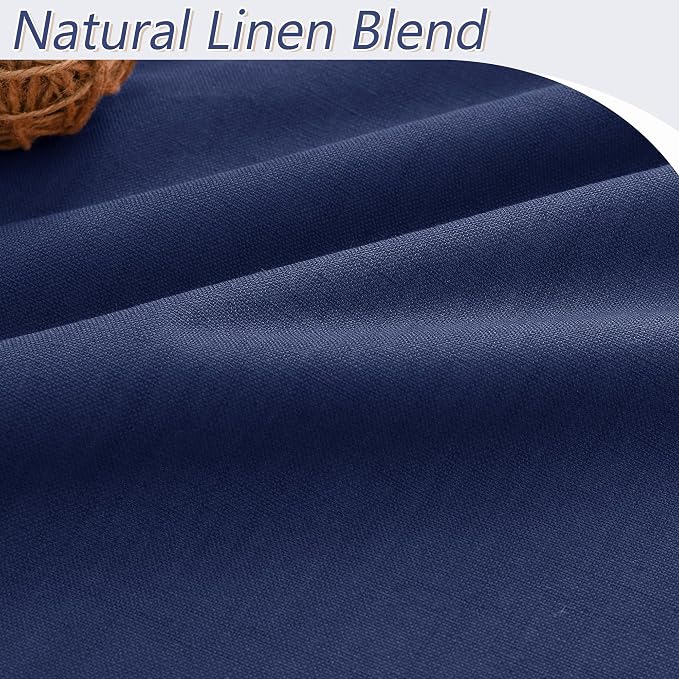 Guken 100% Blackout Curtains 120 Inch Length 2 Panels Set - Image 3