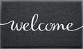 CozyBounty Black Door Mat Welcome Mats Outdoor Indoor Non-Slip Doormat by CozyBounty