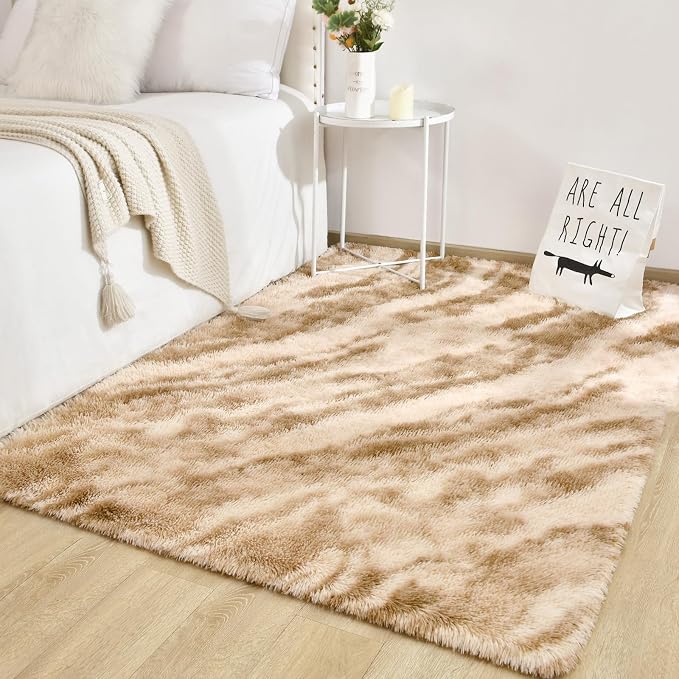 TWINNIS Super Soft Shaggy Rugs Fluffy Carpets, 4x5.9 Feet, Indoor Modern Plush - Image 7