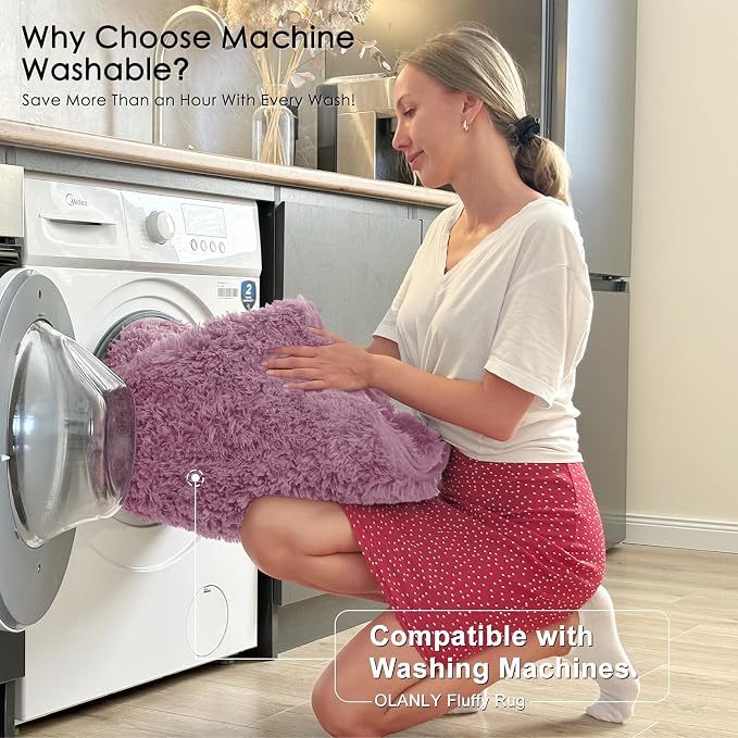 OLANLY 5x8 Machine Washable Large Area Rugs - Image 2