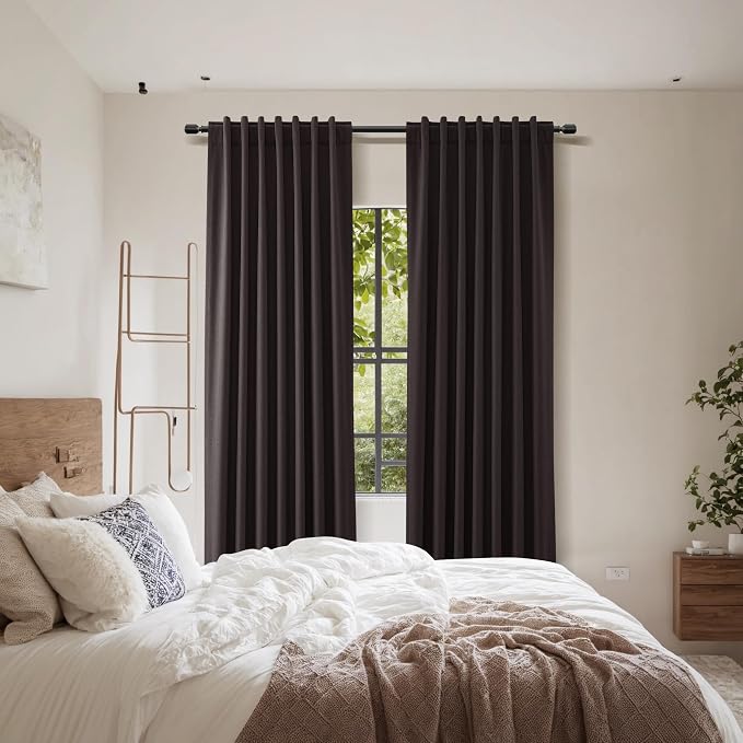 Guken 100% Blackout Curtains 84 Inch Length 2 Panels Set - Image 9