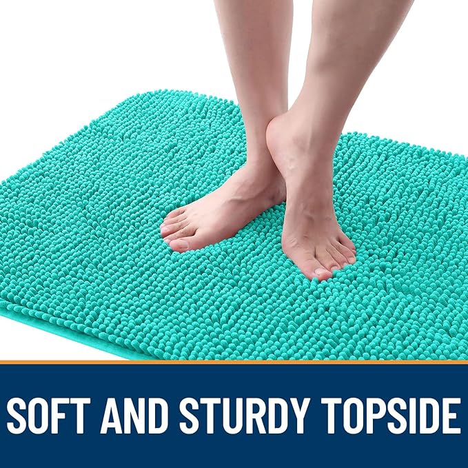 OLANLY Dog Door Mat for Muddy Paws 48x30, Absorbs Moisture and Dirt, Absorbent - Image 4