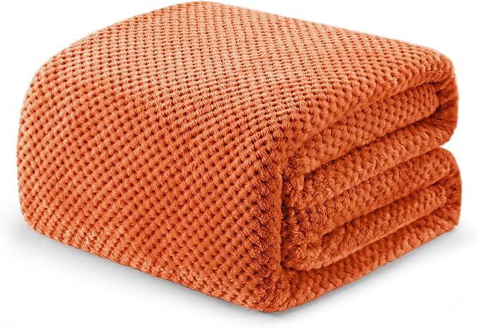 Exclusivo Mezcla Fleece Bed Blanket Queen Size, Super Soft and Warm Blankets by ExclusivoMezcla