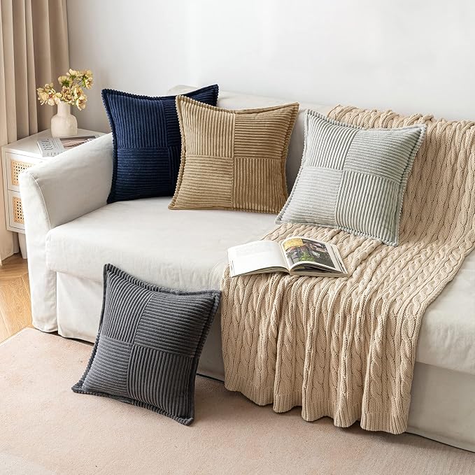 MIULEE Decorative Lumbar Throw Pillow Covers - Image 4