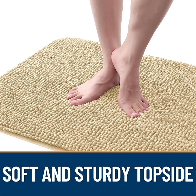 OLANLY Dog Door Mat for Muddy Paws 36x24, Absorbs Moisture and Dirt, Absorbent - Image 4