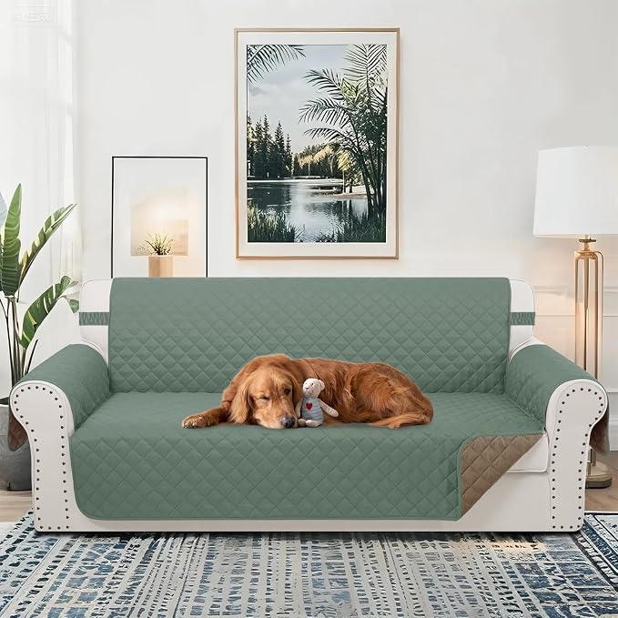 Reversible Oversized Sofa Covers Couch Cover Furniture Protector - Image 2