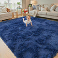 Rugs for Living Room 6x9, Alfombras para Salas Shag Large Plush Soft Area Rug by Junhejiamei