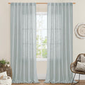 LAMIT Linen Curtains 108 Inches Long by LAMIT