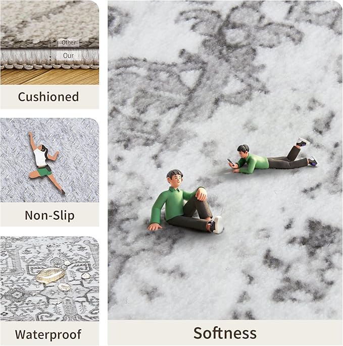 Washable 2x8 Runner Rug - Image 5