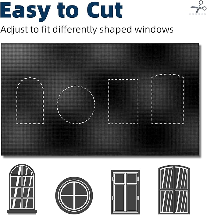 NIGHTON Portable Blackout Curtains 30"×59" Strong Hook and Loop Tape Strips - Image 5