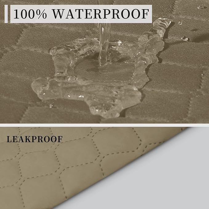 ISSUNTEX Double Protection 100% Waterproof Sofa Covers - Image 3