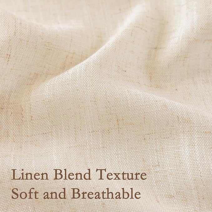 MYSKY HOME Linen Tassels Curtains - Image 5