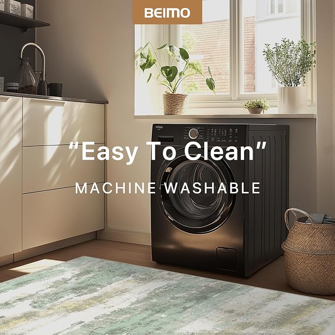 BEIMO 3x5 Rugs for Entryway Entrance Kitchen, Machine Washable Modern Abstract - Image 6