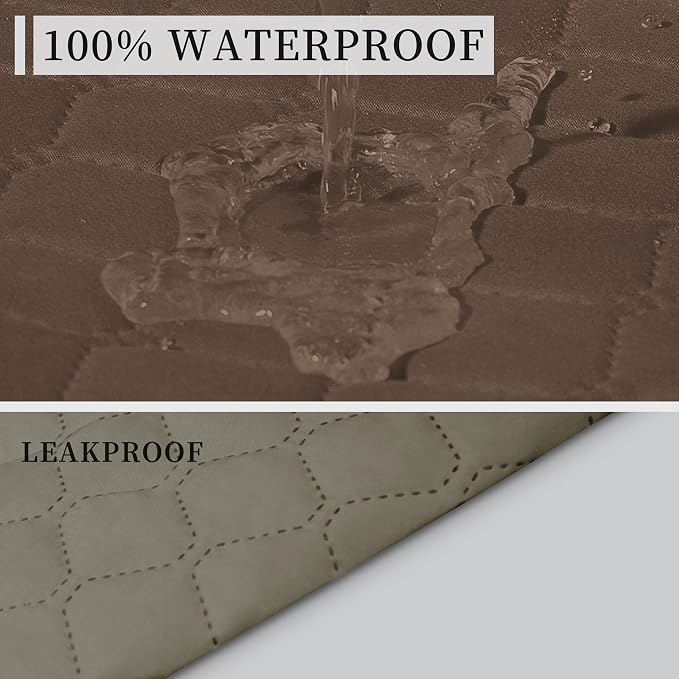 ISSUNTEX Double Protection 100% Waterproof Sofa Covers - Image 3