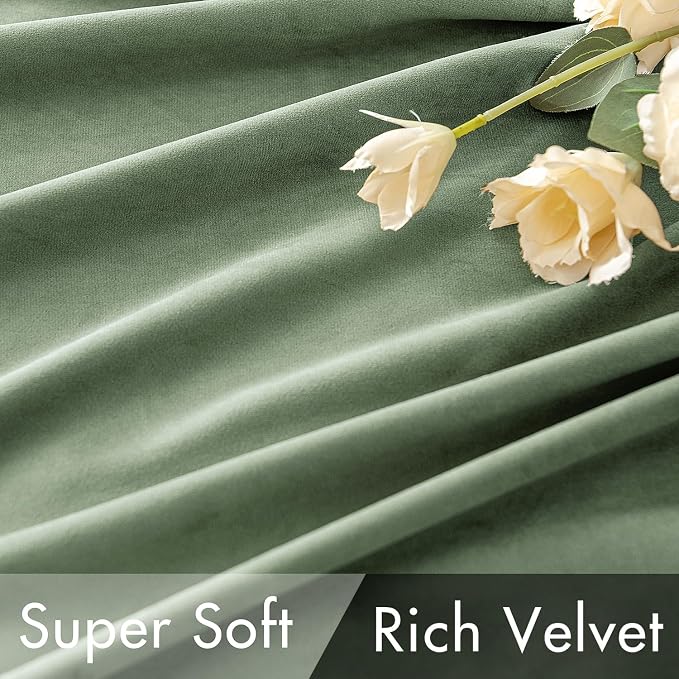 MIULEE Velvet Curtains 108 inches - Image 4