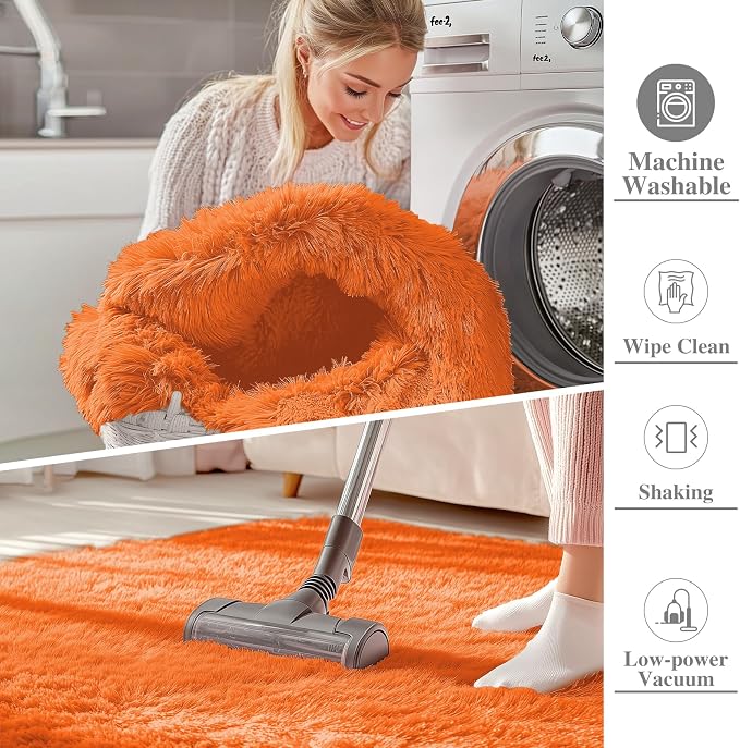 OLANLY 2x8 Machine Washable Runner Rugs - Image 2