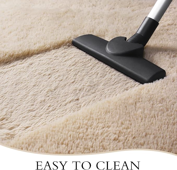 Chicrug Soft Runner Rugs for Bedroom Living Room Plush Fluffy Rug 3x8 Feet - Image 7