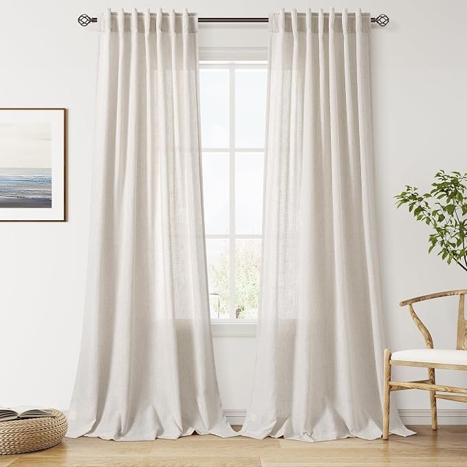 Nanspring 108 Inch Long Curtains by Nanspring