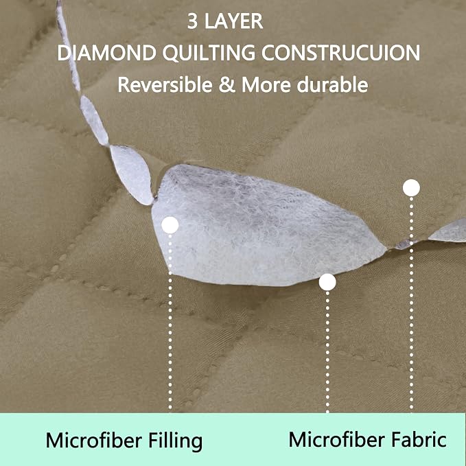 Reversible Sofa Covers Couch Cover Furniture Protector - Image 6