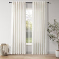 Nanspring Natural Linen Curtains 80 Inch Length by Nanspring