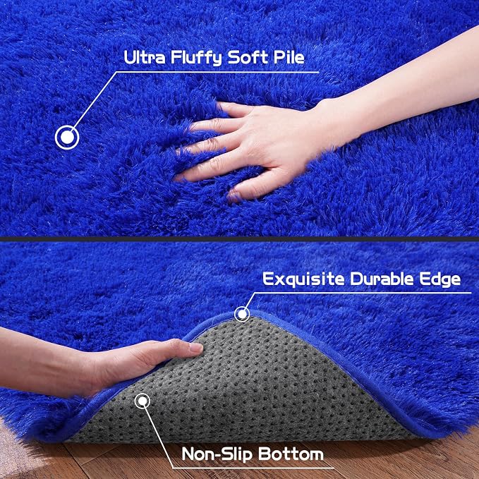 Pionblank Super Fluffy Area Rug - Image 7