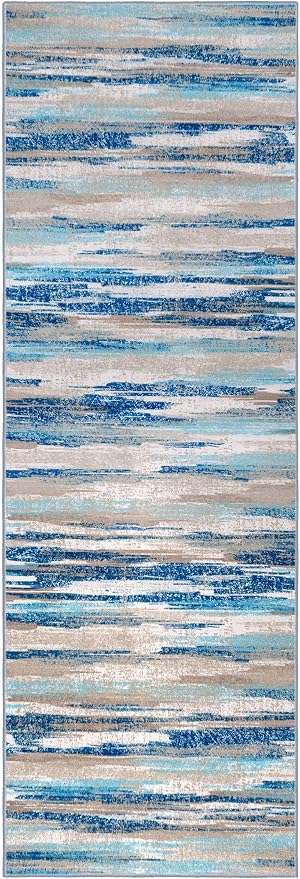 Lansny Modern Abstract Runner Rug 2.6x16 - Image 9