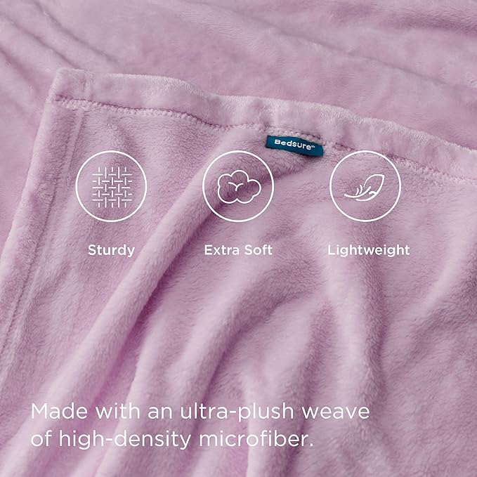 Bedsure GentleSoft Fleece Throw Blanket - Image 3