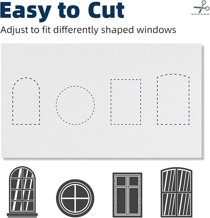 NIGHTON Portable Blackout Curtains 120"×59", Strong Hook and Loop Tape Strips - Image 5