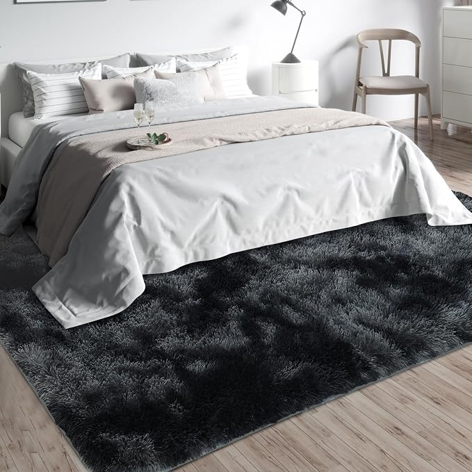 Shag Area Rugs for Bedroom Living Room, 6X9 Ultra Soft Fluffy Area Rugs for Dorm - Image 8