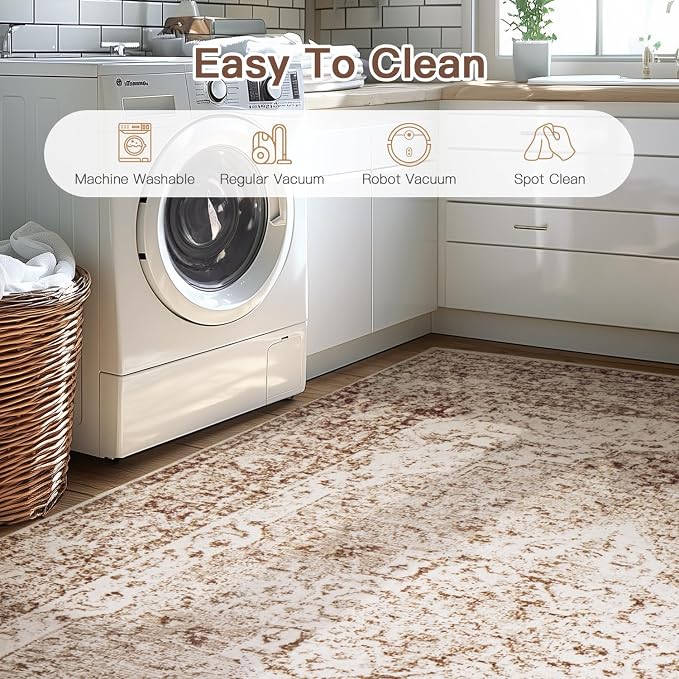 Lofus 8x10 Area Rugs for Living Room, Washable Area Rug, Rugs for Bedroom - Image 7