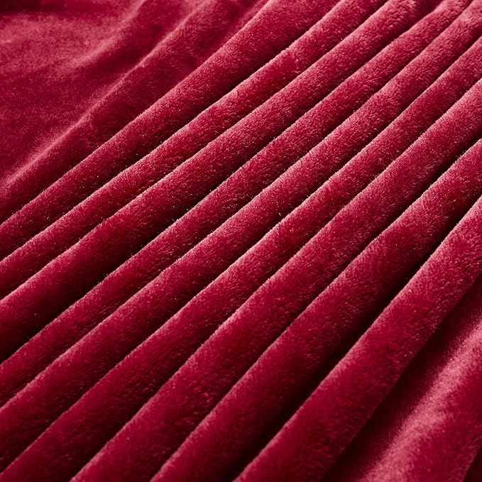 TASTHROW Large Flannel Fleece Throw Blanket, 90×90 Inch - Image 5