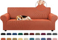 KEKUOU Stretch Sofa Cover Slipcover ，Couch Covers by KEKUOU