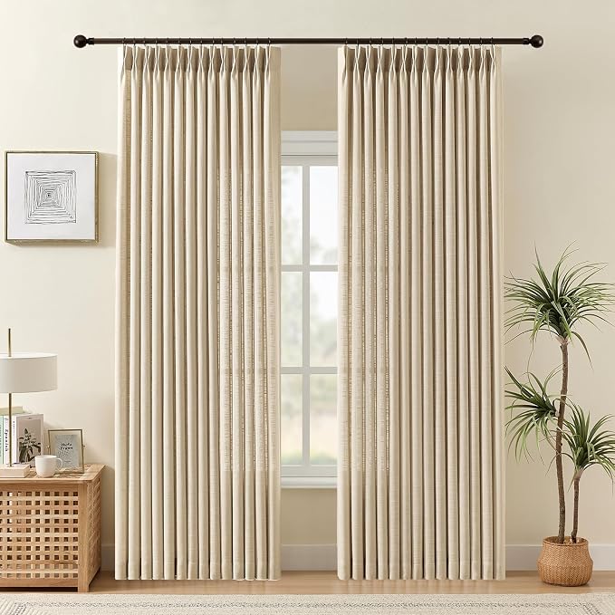 IVAPUPU Sheer Curtains 84 Inches Long by IVAPUPU