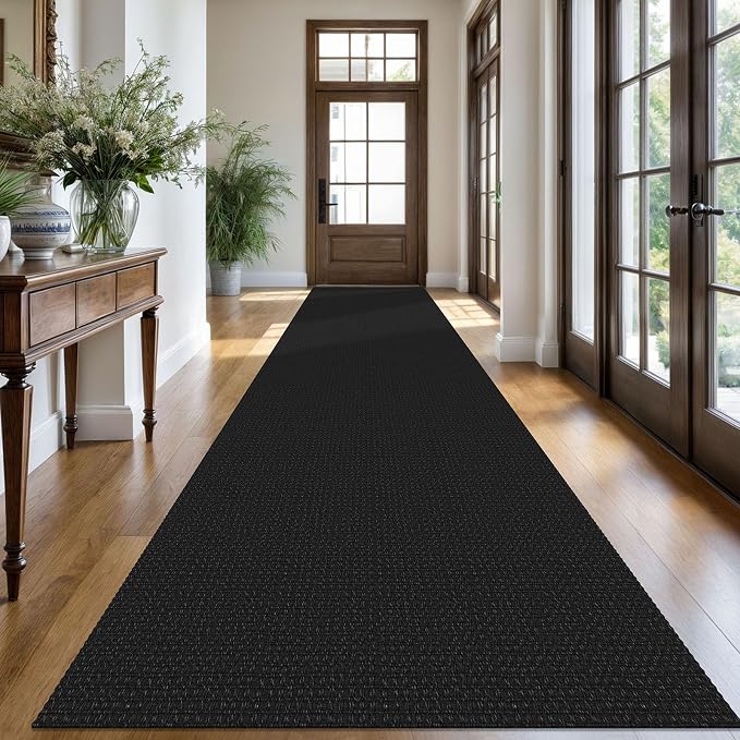 KOZYFLY Extra Long Runners for Hallways 3x18 ft Washable Kitchen Runner Non by KOZYFLY