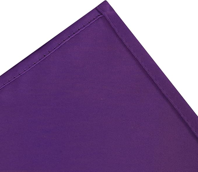 LEMOMO Purple Blackout Curtains/52 x 45 Inch Length Kids Curtains/Set of 2 - Image 7