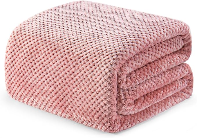 Exclusivo Mezcla Fleece Bed Blanket Twin Size, Super Soft and Warm Blankets by ExclusivoMezcla