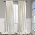 Pitalk 104 Inch Curtains Linen Sheer Drape by Pitalk