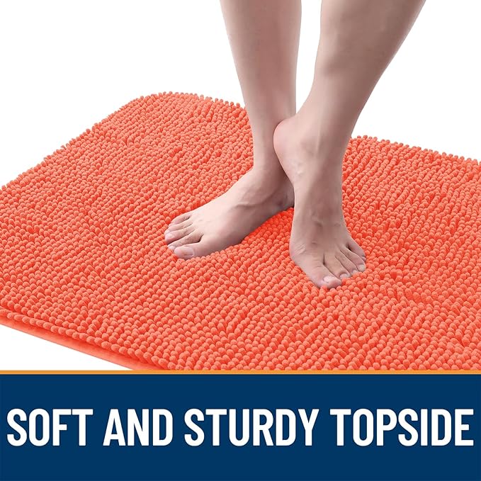 OLANLY Dog Door Mat for Muddy Paws 59x20, Absorbs Moisture and Dirt, Absorbent - Image 4