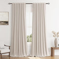 Guken 100% Blackout Curtains 96 Inch Length 2 Panels Set by Guken