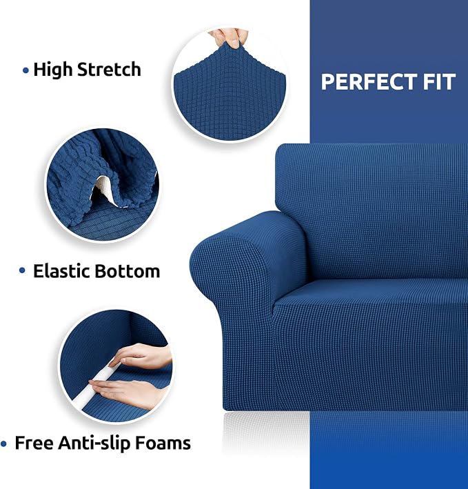 KEKUOU Stretch Sofa Cover Slipcover ，Couch Covers - Image 6