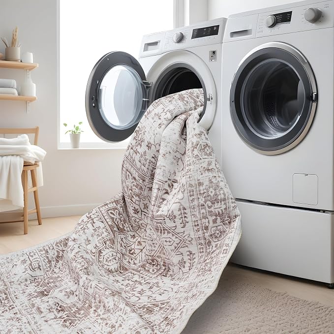 Washable 2'6''x12' Runner Rug - Image 5