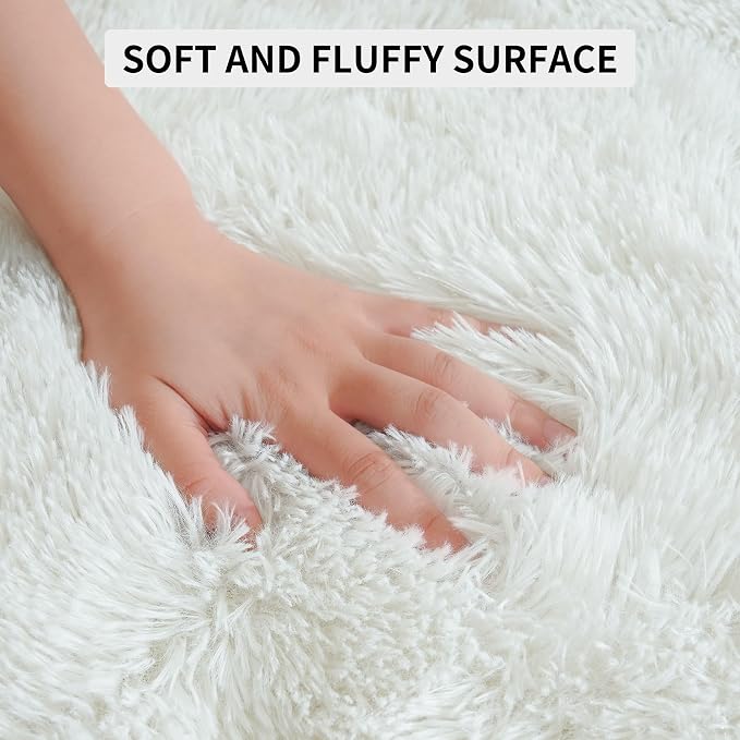 Tepook Super Soft Fluffy Rugs for Living Room, Area Rugs 8x10 for Bedroom - Image 6