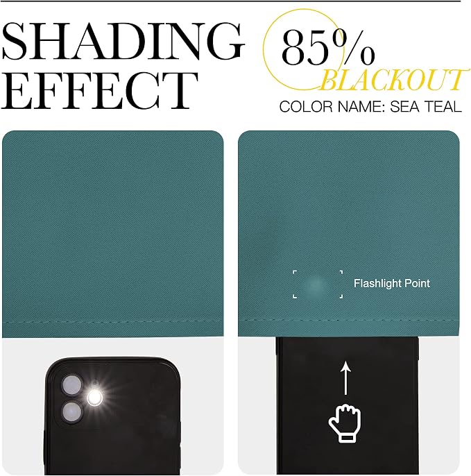 NICETOWN Room Darkening Extra Long Curtains - Image 7