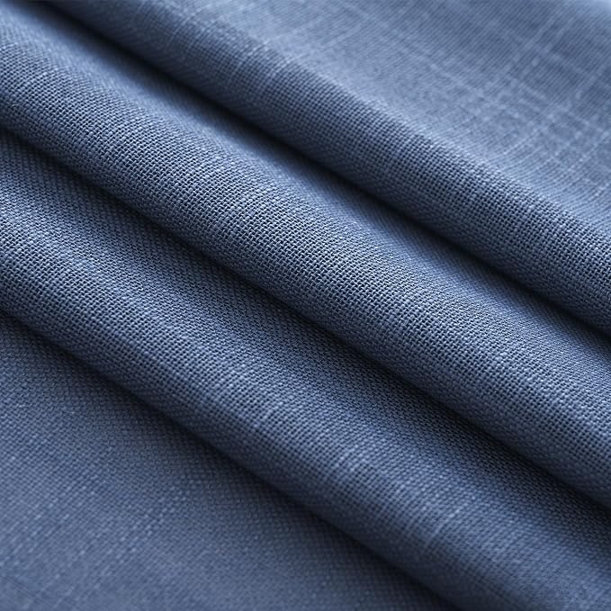 Navy Blue Curtains 120 inch Length - Image 7