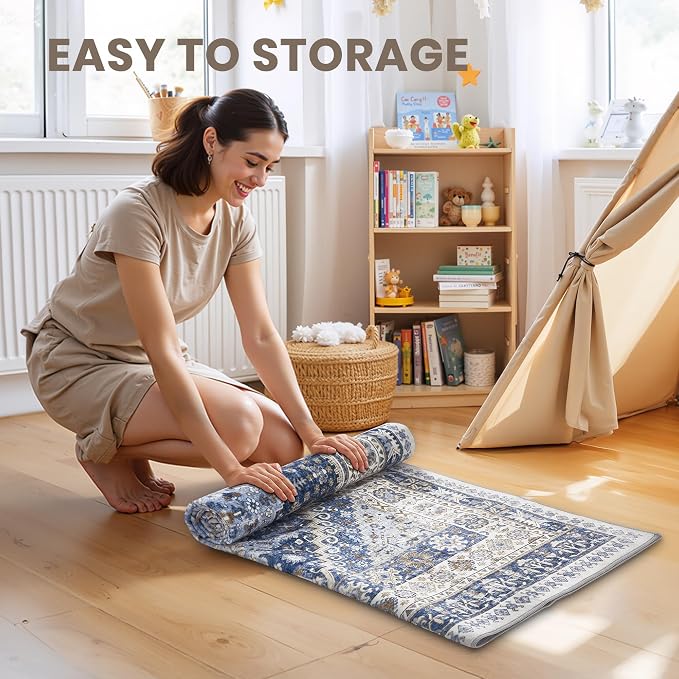 zesthome Washable Runner Rug 2.5x14 - Image 7