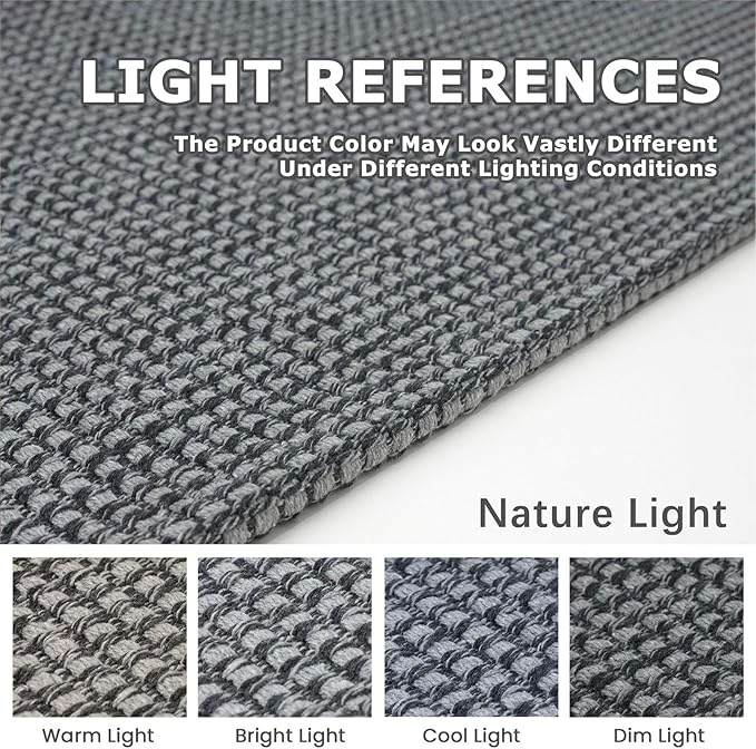 KOZYFLY Runners for Hallways 2x5 ft Washable Kitchen Runner Non Slip Rubber - Image 3