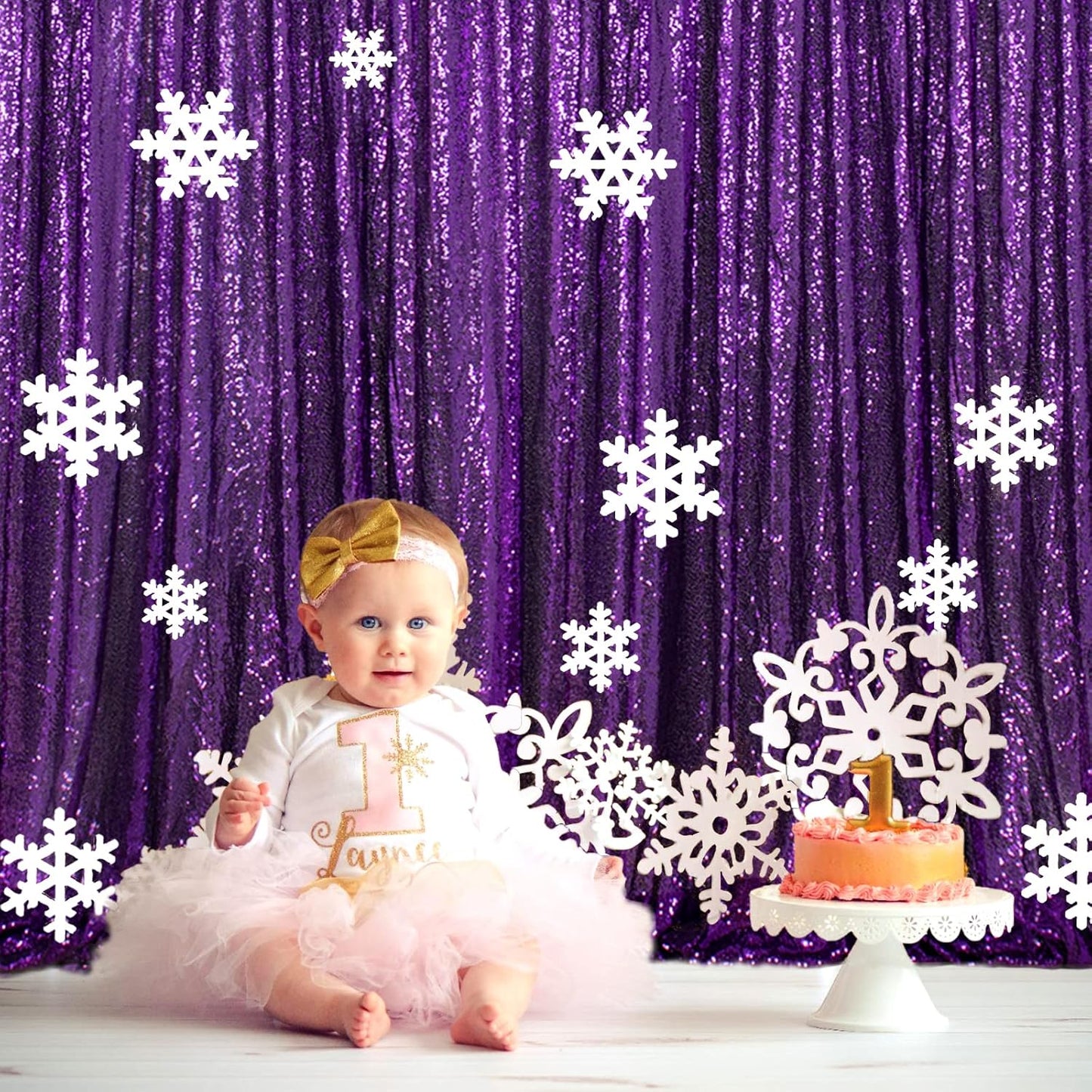 ShinyBeauty Purple Sequin-Backdrop-Curtain 2Panels 5FTx10FT Glitter Wedding Backdrop Photography Backdrops Shimmer Curtains Payette Sequin Backdrop Royal Purple Fabric Background