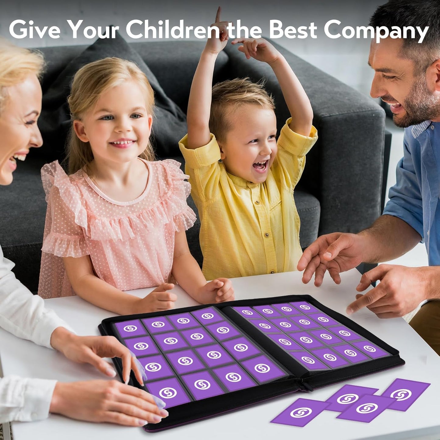 1000+ Pockets Trading Card Binder, Premium 16 Pocket Card Binder, Ringless Side Loading Collection Album Holder Folders for MTG, TCG, Game Cards & Sports Cards (Purple)