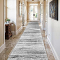 2x12 Washable Runner Rugs for Hallway: Long Abstract Runners for Entryway by WIEVEDENS
